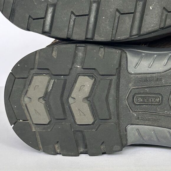 Wolverine Womens 8.5M Piper 6" Ankle Work Boots Safety Comp Toe Lace‎ Up Brown - Picture 11 of 14